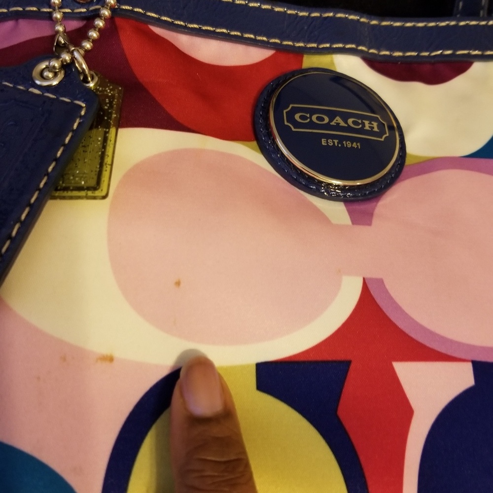 Coach Multi-Color tote